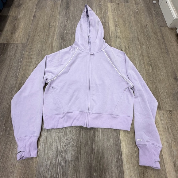 aerie Tops - aerie Offline Lilac Full-Zip Hoodie